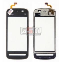 Тачскрин, сенсор для Nokia 5228, 5230, 5233, 5235, черный, оригинал Тачскрин, сенсор для Nokia 5228, 5230, 5233, 5235, черный, оригинал