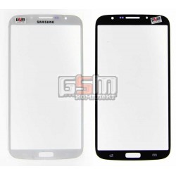 Стекло корпуса для Samsung I9200 Galaxy Mega 6.3, I9205 Galaxy Mega 6.3, белое