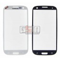 Стекло дисплея Samsung I9300 Galaxy S3, I9305 Galaxy S3, белое