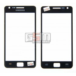 Стекло корпуса для Samsung I9100 Galaxy S2, черное