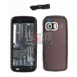 Корпус для Nokia 5800, бордовый, China quality ААА