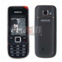 Корпус для Nokia 2700c, чорний, China quality ААА, з клавіатурою