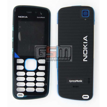 Корпус для Nokia 5220, копия , синий