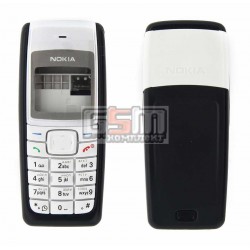 Корпус для Nokia 1110, 1110i, 1112, черный, копия ААА, с клавиатурой