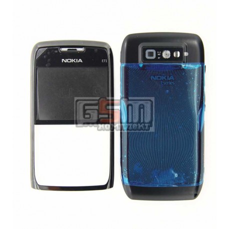 Корпус для Nokia E71, копия AAA, серый