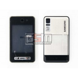 Корпус для Samsung F480, серый, high-copy