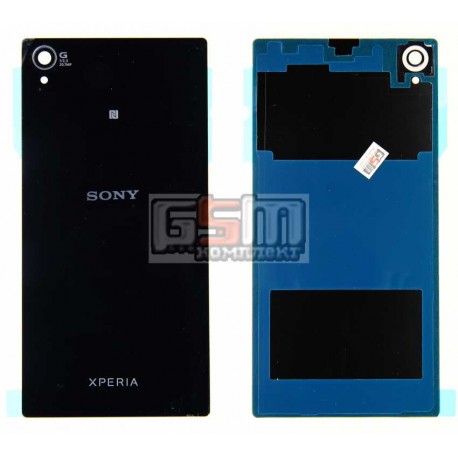 Задняя панель корпуса для Sony C6902 L39h Xperia Z1, C6903 Xperia Z1, черная