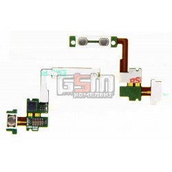 Шлейф для LG KM900, кнопок звука, с камерой, с компонентами Шлейф для LG KM900, кнопок звука, с камерой, с компонентами
