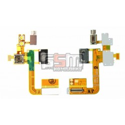 Шлейф для Sony Ericsson C510, камеры, динамика, вспышки, с компонентами Шлейф для Sony Ericsson C510, камеры, динамика, вспышки, с компонентами