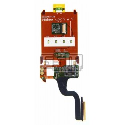 Шлейф для Sony Ericsson Z320, межплатный, камеры, динамика, с компонентами Шлейф для Sony Ericsson Z320, межплатный, камеры, динамика, с компонентами