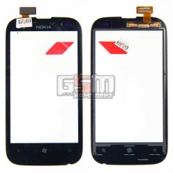 Тачскрин для Nokia 510 Lumia, черный Тачскрин для Nokia 510 Lumia, черный