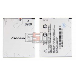 Аккумулятор B200 для Pioneer S90W; Prestigio MultiPhone 5044 Duo, (Li-ion 3.7V 2000mAh) Аккумулятор B200 для Pioneer S90W; Prestigio MultiPhone 5044 Duo, (Li-ion 3.7V 2000mAh)