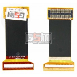 Шлейф для Samsung S3030, межплатный, с компонентами Шлейф для Samsung S3030, межплатный, с компонентами