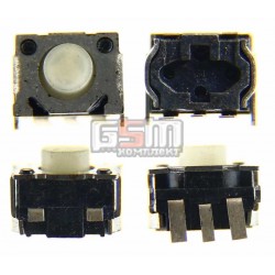 Кнопка универсальная 3х контактная (4,5мм*3,5мм*2,8мм)