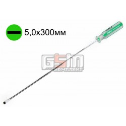 Отвертка шлицевая Pro'sKit 89119A, SL 5 мм, 300 мм