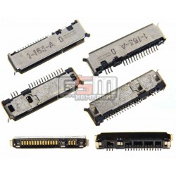 Коннектор зарядки для Motorola E1, E1000, E398, T280, T720, V300, V400, V500, V547, V60, V600, V620, V635, V66, V980