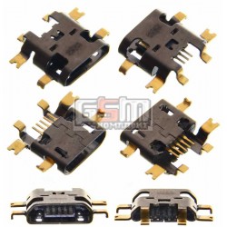 Коннектор зарядки для HTC myTouch 4G, T320e One V , T326e Desire SV, T328e Desire X, T328w Desire V