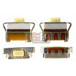 Кнопка универсальная включения/звука для Samsung B5510, B5512, B7722, B7722i, C3312, C3330, C3752, C3782, E2530, I8510, S3350, S Кнопка универсальная включения/звука для Samsung B5510, B5512, B7722, B7722i, C3312, C3330, C3752, C3782, E2530, I8510, S3350, S