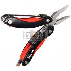 Чорний мультитул YATO YT-76042 9 в 1