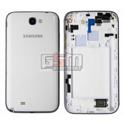 Корпус для Samsung N7100 Note 2, белый