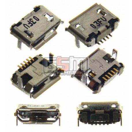 Коннектор зарядки Micro-USB тип 1