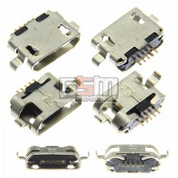 Коннектор зарядки Micro-USB тип 5 Коннектор зарядки Micro-USB тип 5