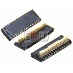 Конектор тачскріну для HTC G24, T320e One V, T328d Desire VC, T328e Desire X, T328t Desire VT, T328w Desire V, 33 pin