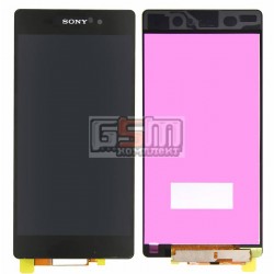Дисплей для Sony D6502 Xperia Z2, D6503 Xperia Z2, черный, original (PRC), с сенсорным экраном (дисплейный модуль)