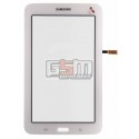 Тачскрін для планшету Samsung T110 Galaxy Tab 3 Lite 7.0, T113 Galaxy Tab 3 Lite 7.0, T115 Galaxy Tab 3 Lite 7.0, білий, (версія Wi-fi)