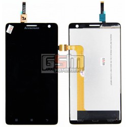 Дисплей для Lenovo S856, черный, с сенсорным экраном (дисплейный модуль) Дисплей для Lenovo S856, черный, с сенсорным экраном (дисплейный модуль)