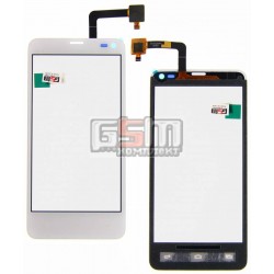 Тачскрин для Fly IQ4416, белый, original, #5831001591 Тачскрин для Fly IQ4416, белый, original, #5831001591
