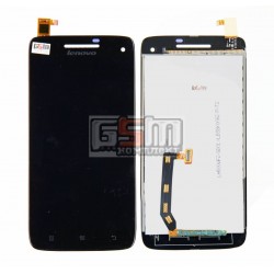 Дисплей для Lenovo S960 Vibe X, черный, с сенсорным экраном (дисплейный модуль), #AT050IC00002