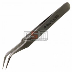 Пинцет с загнутым носиком (120 мм) Pro'sKit 1PK-104T Пинцет с загнутым носиком (120 мм) Pro'sKit 1PK-104T