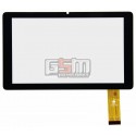 Тачскрін (сенсорний екран, сенсор) для китайського планшету 7, 30 pin, с маркировкой TPC0250 VER1.0, для AllFine Fine 7 Genius, размер 179*107 мм, черный
