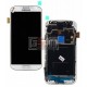 Дисплей для Samsung I9500 Galaxy S4, белый, с сенсорным экраном (дисплейный модуль), с передней панелью