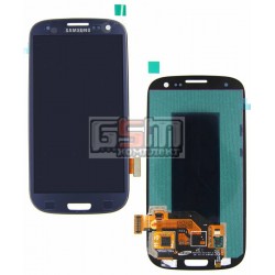 Дисплей для Samsung I747 Galaxy S3, I9300 Galaxy S3, I9305 Galaxy S3, R530, синий, с сенсорным экраном (дисплейный модуль) Дисплей для Samsung I747 Galaxy S3, I9300 Galaxy S3, I9305 Galaxy S3, R530, синий, с сенсорным экраном (дисплейный модуль)