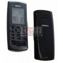 Корпус для Nokia X1-01, High quality, чорний