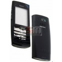 Корпус для Nokia X2-02, High quality, чорний