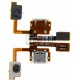 Шлейф для LG E730 Optimus Sol, коннектора зарядки, кнопки включения