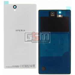 Задняя панель корпуса для Sony C6602 L36h Xperia Z, C6603 L36i Xperia Z, C6606 L36a Xperia Z, белая Задняя панель корпуса для Sony C6602 L36h Xperia Z, C6603 L36i Xperia Z, C6606 L36a Xperia Z, белая