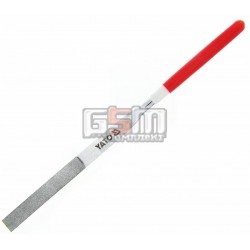Надфіль алмазний плоский Yato, l= 160/50 мм, b= 4 мм