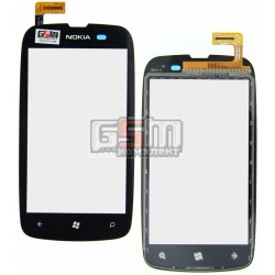 Тачскрин для Nokia 610 Lumia, черный Тачскрин для Nokia 610 Lumia, черный