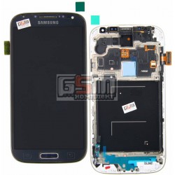 Дисплей для Samsung I9500 Galaxy S4, синий, с сенсорным экраном (дисплейный модуль), с передней панелью Дисплей для Samsung I9500 Galaxy S4, синий, с сенсорным экраном (дисплейный модуль), с передней панелью