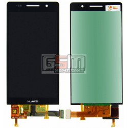 Дисплей для телефону Huawei Ascend P6-U06, P6-U00, P6-T00, чорний, з тачскріном (дисплейний модуль), original (PRC) Дисплей для телефону Huawei Ascend P6-U06, P6-U00, P6-T00, чорний, з тачскріном (дисплейний модуль), original (PRC)