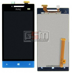 Дисплей для HTC A620e Windows Phone 8S, синий, с сенсорным экраном (дисплейный модуль)