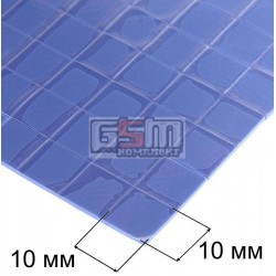 Термопрокладка силиконовая толщина 2мм , 10 x 10 мм 