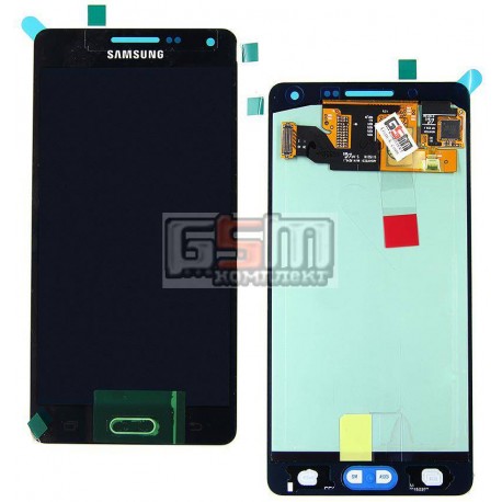 Дисплей для Samsung A500F Galaxy A5, A500FU Galaxy A5, A500H Galaxy A5, синий, с сенсорным экраном (дисплейный модуль)