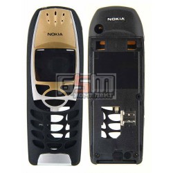 Корпус для Nokia 6310, 6310i, копия AAA, черный