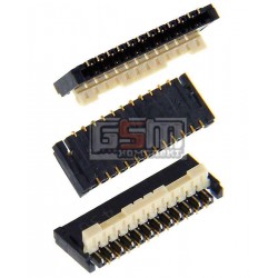 Коннектор дисплея для HTC A320 Desire C, A510e Wildfire S, C510e Salsa , EVO 3D, G13, G14, G15, G17, G18, G21, S510b Rhyme , T32