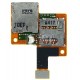 Коннектор SIM-карты для HTC Desire 601, коннектор карты памяти, со шлейфом